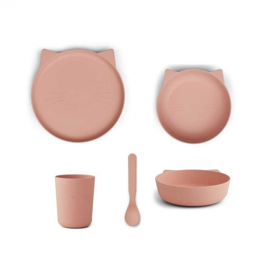 Vaisselle Paul - Cat rose blush