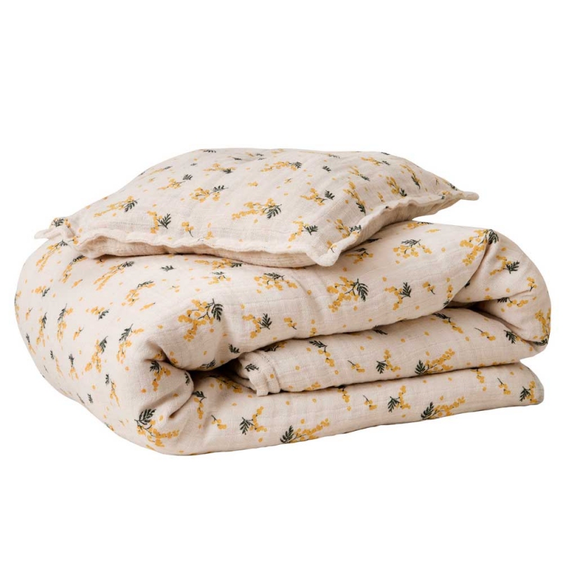 Garbo Friends Parure De Lit 70x100 Bebe Mimosa Petit Sixieme