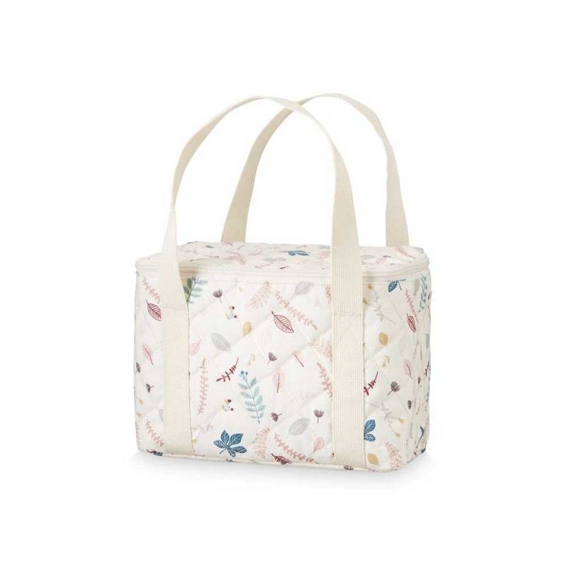 Cam Cam Copenhagen Sac Isotherme Cooler Pressed Leaves Rose Petit Sixieme