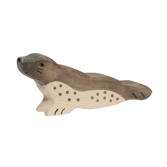Phoque en bois