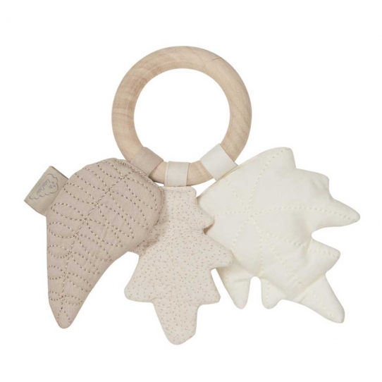 Hochet Feuilles - Natural