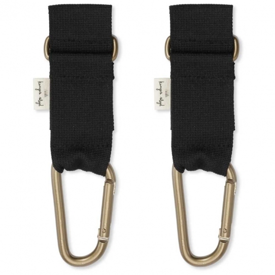 2 crochets pour poussette - Black