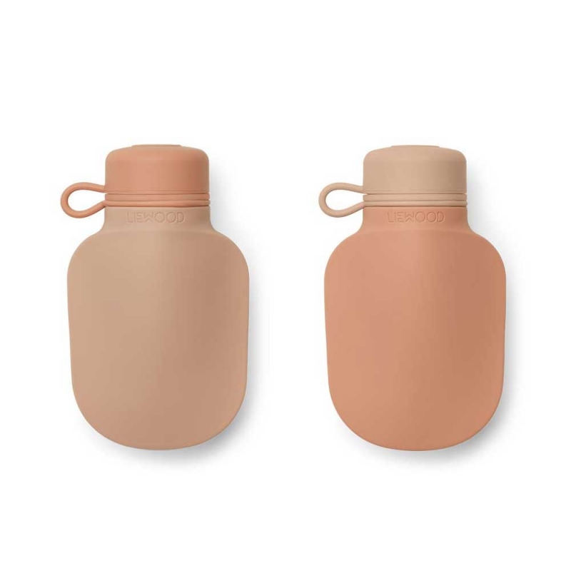 Liewood Gourdes Reutilisables A Compote Silvia Rose Mix Petit Sixieme