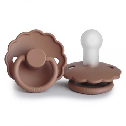 Tétine Daisy silicone - Rose gold
