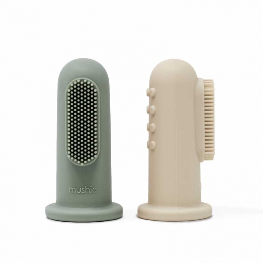 Brosse à dents bébé x2 - Shifting sand et cambridge blue