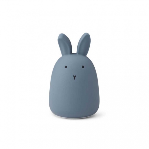 Veilleuse rechargeable Winston - Rabbit stormy blue