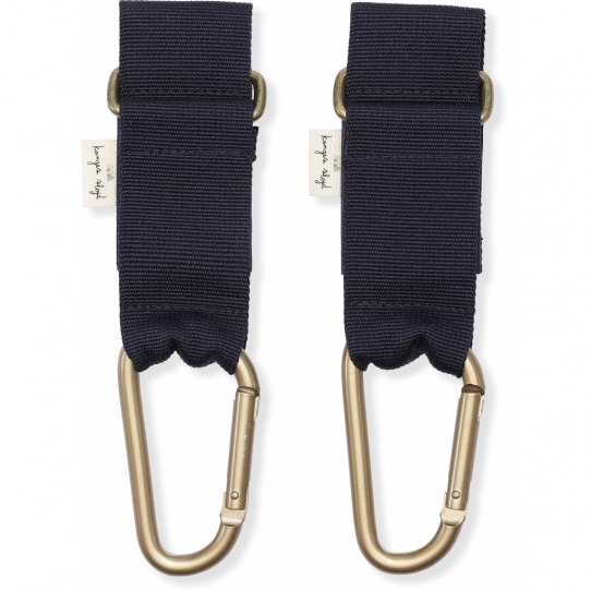 Mousquetons pour poussette - Navy