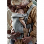 Porte-bébé Mini Jersey 3D - Gris clair