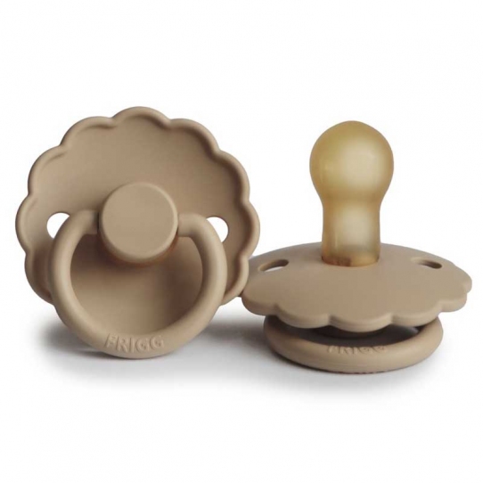 Tétine Daisy caoutchouc - Croissant