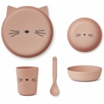 Vaisselle Junior Brody - Cat rose blush