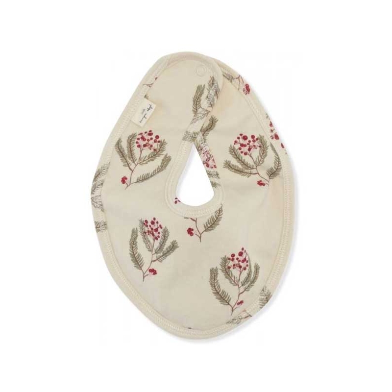 Konges Slojd Bavoir Bebe Bibs Christmas Vintage Flower Petit Sixieme