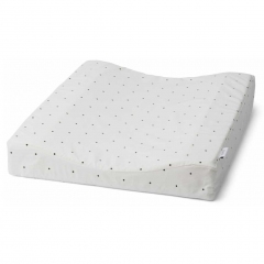 Matelas à langer Fritz - Crème à pois