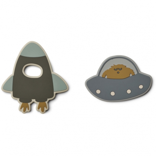 Anneau de dentition Gia - Space blue