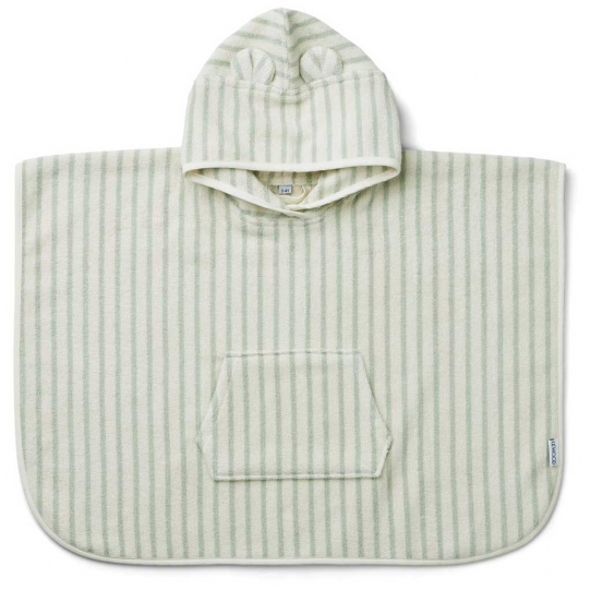 Poncho Izzy - Dusty mint creme de la creme