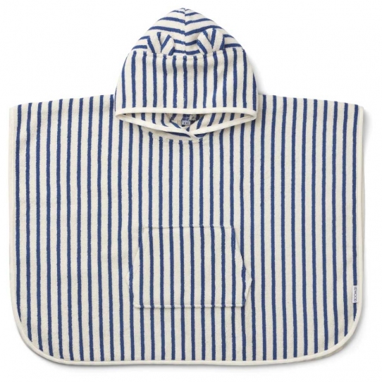Poncho Izzy - Surf blue creme de la creme