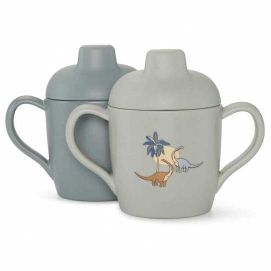 2 Tasses bébé - Dino