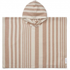 Poncho Roomie - Rose tuscany & beige