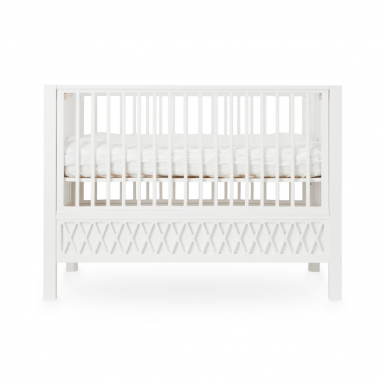 Lit bébé Harlequin 60x120 - White