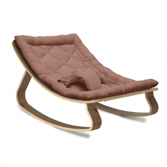 Transat bébé Levo Noyer - Bois de rose