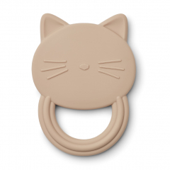 Anneau de dentition Gemma - Chat rose