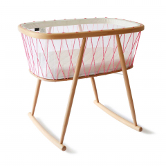 Berceau et matelas Kumi Mesh - Pink